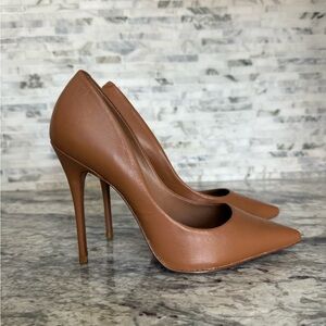 BCBGMaxAzria Tan Stiletto Heels